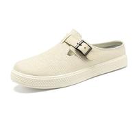 Mens Slippers Funny, Comfortable Walking Sandals for Men,Open Toe Slip On for Everyday Casual Wear Providing Ultimate Comfort and Relaxation During Warm Summer Seasons Flip Flop Slider Shoes Beige