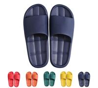 Men's Slippers, Non-Slip Sole, Slippers, Home Bathing Shoes, Soft Bath Slippers, Lightweight Slippers, Breathable Slippers, Arch Support Shower Shoes, Comfortable Slippers, orange, 6 UK