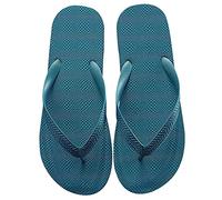 Men's Slippers Summer Men Slippers Outdoor Non-slip Beach Shoes Quick dry Flat Flip-flop Meal Basic Sandals Light Weight SoftGREEN,5.5 UK