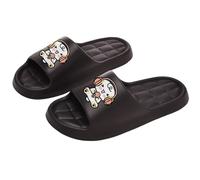 Mens Slippers Women Thick Soles Stepping Feeling Light Soft Soles Slipper Ladies Printed Cloud Sliders Lovers Summer Home Non-Slip Slides for Shower Bathroom Beach Indoor Outdoor Size 3-8