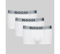 Mens Sloggi 3 pack White GO Hipster Trunks size 38 waist UK