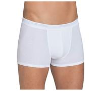 Mens Sloggi Basic Short Boxers in Black & White 2 Pack Trunk Underwear Designer