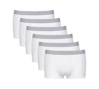 sloggi Men GO ABC 2.0 Hipster 6P White, White, XS