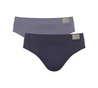Pack of 2 Go Natural Briefs in Cotton Light Purple+Aubergine