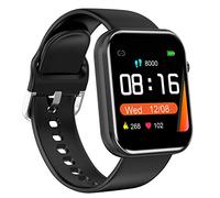 Mens Smart Watch Bluetooth Fitness Smartwatch 1.54" Touch Screen IP67 Waterproof Sport Wristwatch With Heart Rate Sleep Monitor Pedometer Calorie Step Counter (Black)