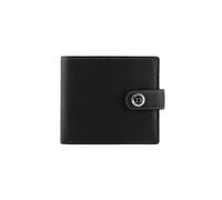 Dents Mens Eden Security Billfold Wallet - Black/Slate