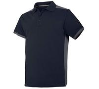 Men's Snickers Workwear Plain Short Sleeve AW Polo Shirt Combo 2715 Navy 2715 XS