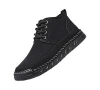 Mens Snow Boots Fur Lined Mens Winter Boots Waterproof Warm Snow Boot Non-Slip Outdoor Shoes For Dog Walking Thermal Trekking Shoes Anti-Slip Ankle Trainers For Hunting Cozy Riding Sneakers
