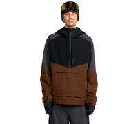 Men's snowboard jacket Volcom BRIGHTON PULLOVER (STONE)