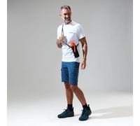 Men's Snowdon Colour Logo Short Sleeve Tee White