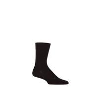 Men's Socks Falke Stabilizing Wool Everyday in Black Grey and Blue - 1 Pair Pack