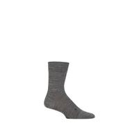 Men's Socks Falke Stabilizing Wool Everyday in Black Grey and Blue - 1 Pair Pack