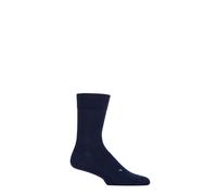Men's Socks Falke Stabilizing Wool Everyday in Black Grey and Blue - 1 Pair Pack