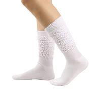 Mens Socks Multipack Over Knee Socks Sock Shop Womens Long Socks Heap Heap Socks Thigh High Socks Over The Knee Socks Festival White Ankle Socks Flight Socks For Men Black Socks (White, One Size)