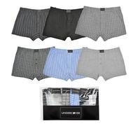 Mens Soft Cotton Boxers Boxer Short Underwear S-6XL -Plus Size (6 PAIRS)