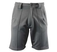 Men's Soft Finish Green Play Bowls Shorts with Elastic Waist and Button Closure