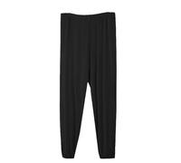Men's Soft Lounge Sleep Joggers - Lounge Pj Bottoms Pajama Pants With Pockets 3XL-7XL,black,6XL