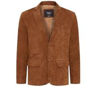 Mens Soft Real Suede Leather Italian Blazer Jacket Coat