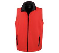 Mens Soft Shell Bodywarmer Gilet Fleece Inner Showerproof Outdoor Vest Jacket
