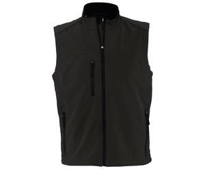 Mens Soft Shell Bodywarmer Sleeveless Jacket Vest SOL'S Unisex Gilet