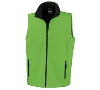 Mens Softshell Bodywarmer Showerproof Zip Pockets Windproof Jacket Gillet Result
