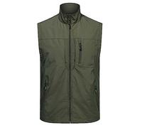 Men's Softshell Gilet Sleeveless Waterproof Waistcoat Activewear Vests Windproof Fleece Lined Gilets Softshell Jacket for Hiking Golf Travelling Safari Versatile Vest
