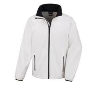 Mens Softshell Jacket Fleece Lined Zip Up Waterproof Windproof Soft Shell S-4XL