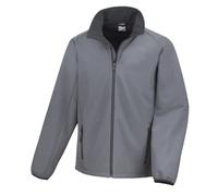 Mens Softshell Jacket Fleece Lined Zip Up Waterproof Windproof Soft Shell S-4XL
