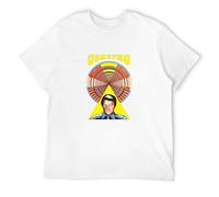 Men's Solaris T Shirt Andrei Tarkovsky Soviet Russian Cult Movie Film Poster Art Tee White M