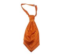 Men's Solid Colour Cravat [Orange]