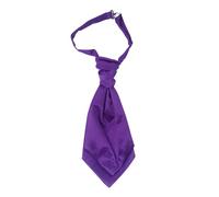 Men's Solid Colour Cravat [Purple]