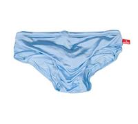 Mens Solid Swim Briefs Swim Trunks Swimming Shorts See Sheer Sexy Breathable Trunks Underwear Beach Running Fashion Men Pants Swimming Swimwear Swimsuit Quick Drying Shorts Light Blue