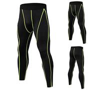 Men's Solid Trousers Line Design Fitness Running Training Trousers Breathable Quick-Drying Trousers Tights Trousers Men's Trousers Long Cotton Blend Plain Long Cotton Lightweight Trousers, Green, M