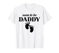 Mens Soon To Be Daddy | Pregnancy Announcement Funny Dad T-Shirt