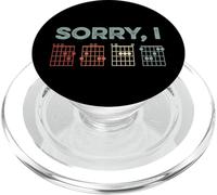 Mens Sorry I-DGAF Hidden Message Guitar Chords Music Note PopSockets PopGrip for MagSafe