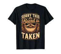 Men's Sorry This Beard is Taken Bearded Man Value Graphic T-Shirt