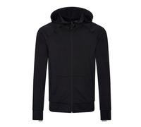 Mens Sports Hooded Jacket Slim Fit Zip Up Performance Hoodie with Thumbholes