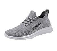 Mens Sports Running Pumps Slip-on Lightweight Walk Casual Trainers Sports Shoes Platform Wedge Shoes Spring Autumn Suede Loafers Walking Sneakers Lightweight Tennis Shoes Size UK
