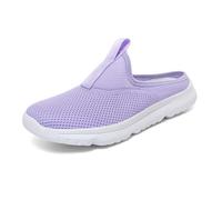 Mens Sports Running Shoes Comfortable Shoes Sports & Outdoor Sneakers Sturdy Grip Trainers Waterproof Walking Sneakers Fashion Wide Fit Trainers for Walking Rock Climbing Trail Running Purple