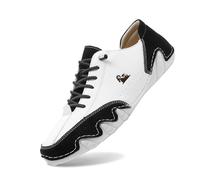 Mens Sports Running Shoes Soft Sole Trainers Fashion Wide Fit Trainers Lawn Bowls Shoes Sturdy Grip Sneakers Non Slip Breathable Sneakers Arch Support & Perfect for Casual Wear Black
