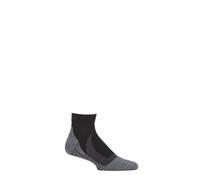 Mens Sports Socks FALKE RU4 Cushioned, Short, Black/White Various Sizes - 1 Pack