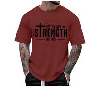 Men's Sports T-Shirt, Black, Oversized T-Shirt, Men's Short Sleeve Basic T-Shirt, Cotton with Letter Print, Light, Airy, Summer Tops, Casual Loose T-Shirts, Fashion Jesus T-Shirts, Tee Shirts for Men