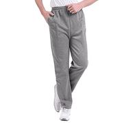 Mens Sports Trousers - Fleece Open Hem Bottoms Track Pants Casual Jogging Joggers with Side Pockets Loose Casual Yoga Pants Sweatpants Running Trousers Comfortable Elasticated Waist