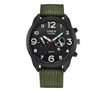 Mens Sports Watch Three Dial Watch Outdoor Six Men's Nylon Eyes Hands Creative Trendy Strap Men's Watch Fwsd69 (Multicolor, One Size)