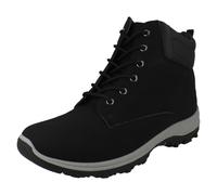 Mens Spot On Casual Lace Up Smart Casual Ankle Boots A3R075