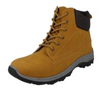 Mens Spot On Casual Lace Up Smart Casual Ankle Boots 'A3R075'