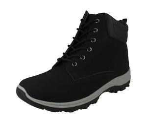 Mens Spot On Casual Lace Up Smart Casual Ankle Boots - A3R075