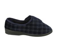 Mens Spot On Hook & Loop Slippers MVSN