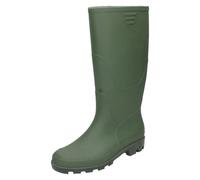 (UK 11, Green) Mens Spot On Wellington Boot