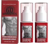 Men's Spray Long Lasting Delay Spray,Men's Energy Strength Massage Cream,M-en's Enhancer Sprays,Improve The Quality of Love and Make her Love You Mor (2pcs)
